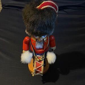 Red and Black Nutcracker Soldier